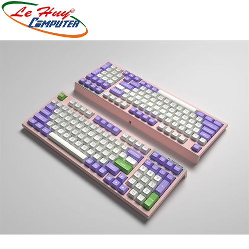 Bàn phím cơ không dây FL-Esports FL980SAM Sam Cercis LED RGB (USB/2.4/Bluetooth) (Rosa Switch)
