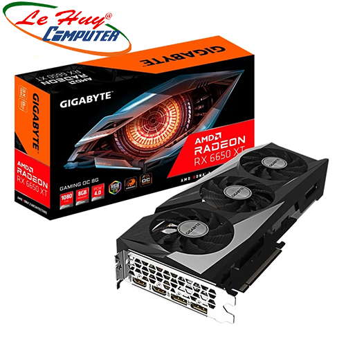 Card Màn Hình - VGA GIGABYTE Radeon RX 6650 XT Gaming OC 8G (GV-R665XTGAMING OC-8GD)
