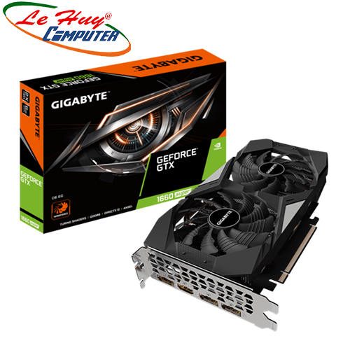 Card Màn Hình - VGA GIGABYTE GeForce GTX 1660 SUPER D6 6G (GV-N166SD6-6GD)