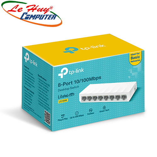 Thiết bị chuyển mạch Switch TP-Link LS1008 8 Cổng 10/100Mbps