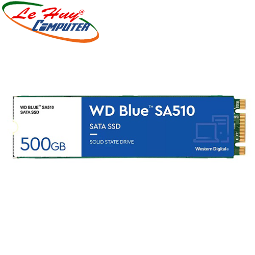 Ổ cứng SSD Western Digital Blue SA510 500GB M.2 2280 WDS500G3B0B