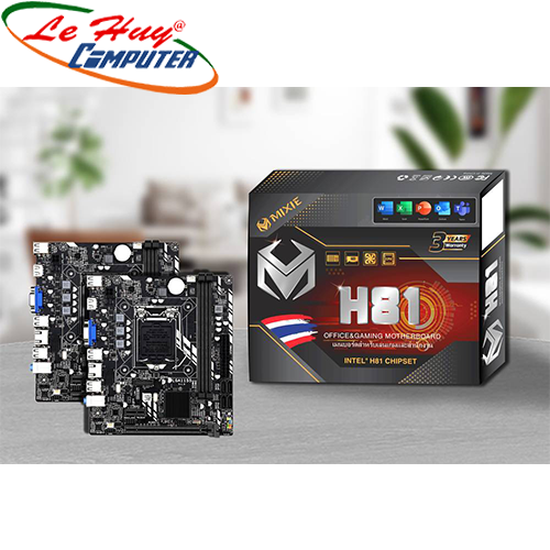Bo mạch chủ - Mainboard MIXIE H81 LGA1150