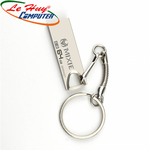 USB MIXIE C2 64GB Kim Loại Có Dây Đeo