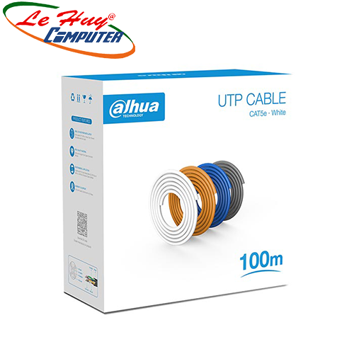 Cáp mạng UTP CAT 5E DAHUA DH-PFM920I-5EU-100 100m