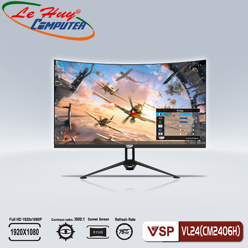 Màn hình LCD Cong 24