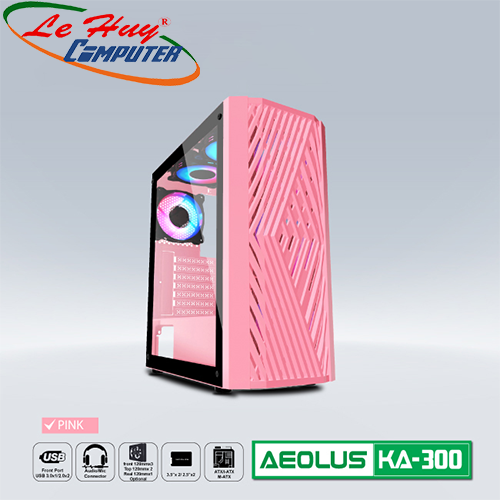Vỏ máy tính VSP KA-300 Hồng