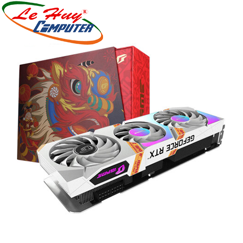 Card Màn Hình - VGA COLORFUL iGame GeForce RTX 3050 Ultra W OC 8G-V New Year gift