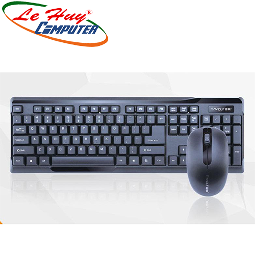 Combo Bàn phím chuột máy tính không dây T-Wolf TF100