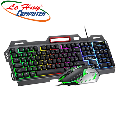 Combo Bộ Bàn Phím Chuột T-Wolf TF600
