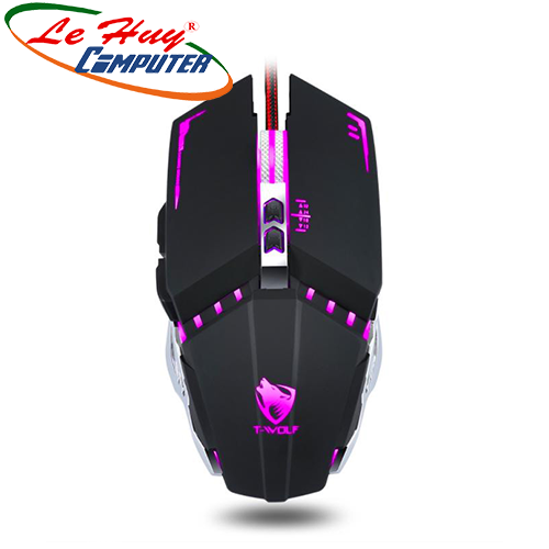 CHUỘT CÓ DÂY GAMING T-WOLF V7