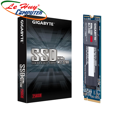 Ổ Cứng SSD Gigabyte 256GB M.2 2280 PCIe NVMe Gen 3x4 (GP-GSM2NE3256GNTD) - Vat 500k