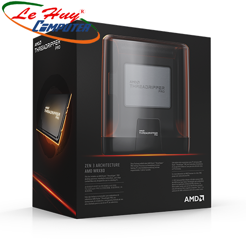 CPU AMD Ryzen Threadripper PRO 5995WX (2.7GHz Max boost 4.5GHz, 64 nhân 128 luồng, 292MB Cache, 280W, Socket sWRX80)