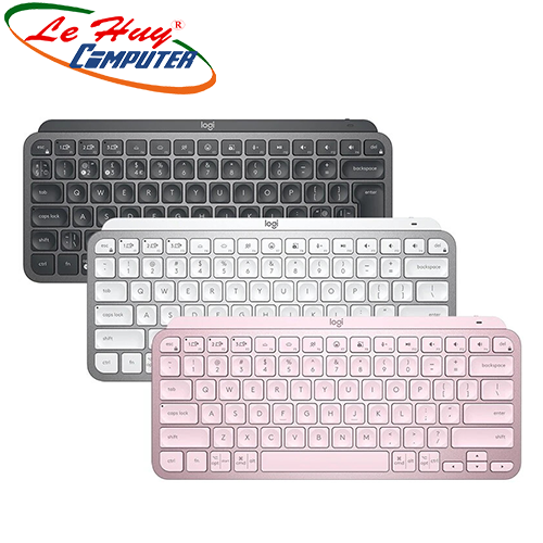 Bàn phím không dây Logitech MX Keys Mini (Hồng/Xám/Than Chì)