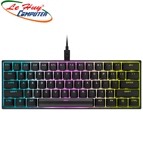 Bàn phím cơ Corsair K65 RGB Mini BLK - MX RED (CH-9194010-NA)