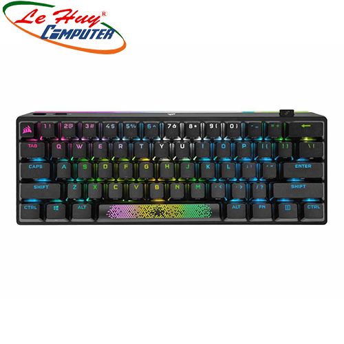 Bàn phím cơ không dây Corsair K70 Pro Mini 60% Wireless Cherry MX Red (CH-9189010-NA)