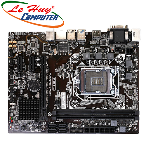 Bo Mạch Chủ - Mainboard COLOFUL H110M-D Plus V22 (Hàng CTY)