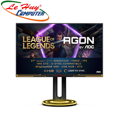 Màn hình AOC AGON PRO AG275QXL 27inch 2K IPS 170Hz 1ms Gaming