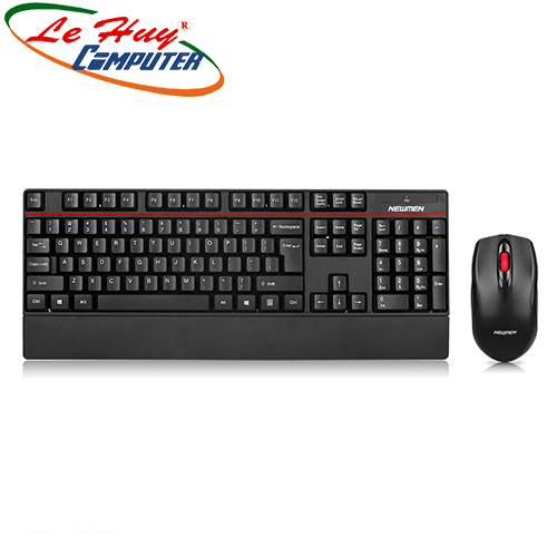 Combo Bàn phím chuột máy tính không dây NEWMEN K103