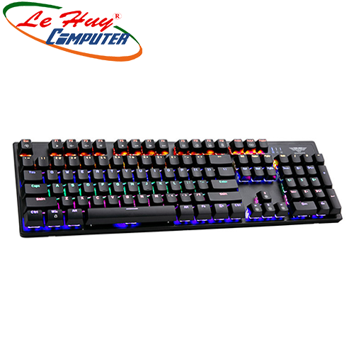 Bàn phím cơ có dây Newmen GM325 (Black/Red/Blue/Brown Switch)