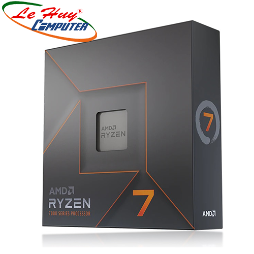 CPU AMD Ryzen 7 7700X (4.5GHz boost 5.4GHz, 8 nhân 16 luồng, 40MB Cache, 105W, Socket AM5)