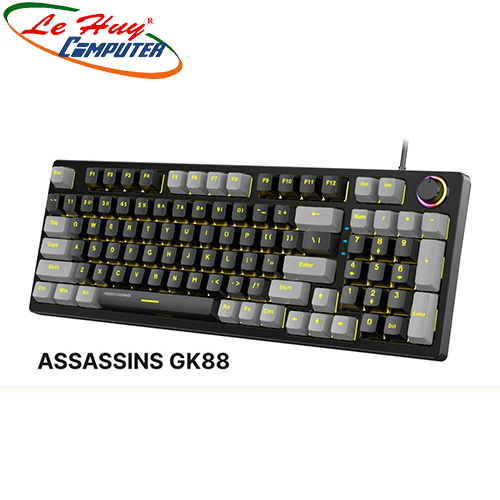 BÀN PHÍM CƠ ASSASSINS GK88 BLUE Switch