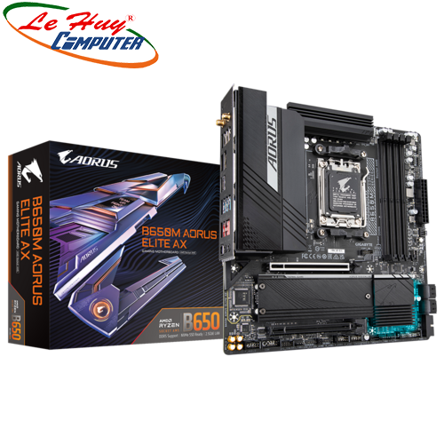 Bo Mạch Chủ - Mainboard Gigabyte B650M AORUS ELITE AX