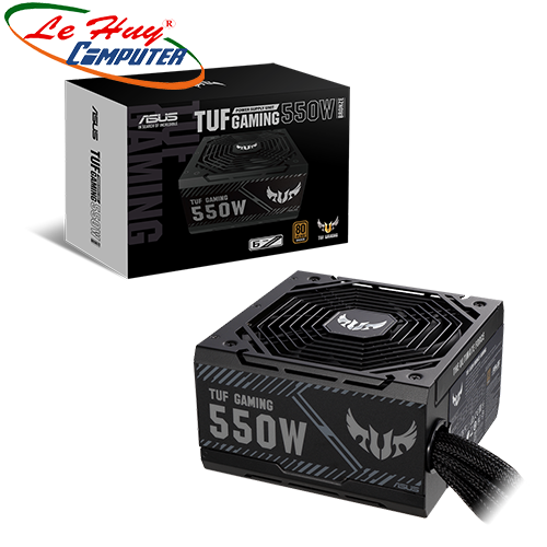 Nguồn máy tính ASUS TUF GAMING 550W 80 Plus Bronze (TUF-GAMING-550B)