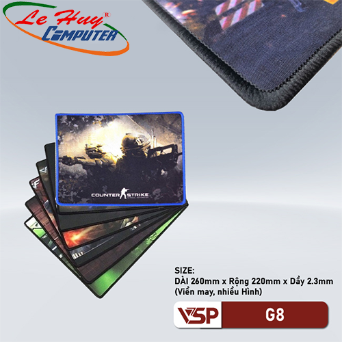 Bàn di chuột VSP G8 (220x260x2.3mm)