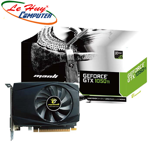 Card màn hình - VGA MANLI GeForce GTX 1050 Ti 4GB GDDR5