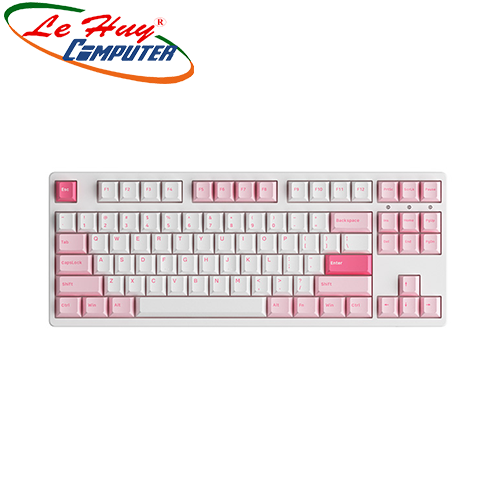 Bàn phím cơ AKKO 3087 Plus Prunus Lannesiana (Wine Red/Wine White Switch)
