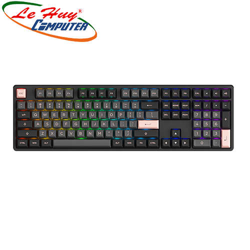 Bàn phím cơ AKKO 5108S Black Pink (Jelly Blue /Jelly Pink / Jelly Black Switch)