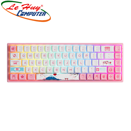 Bàn phím cơ AKKO 3068B Plus World Tour Tokyo R2 (Jelly Pink Switch)