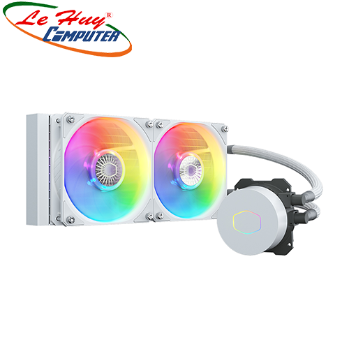Tản nhiệt nước CPU Cooler Master MASTERLIQUID ML240L V2 ARGB WHITE EDITION