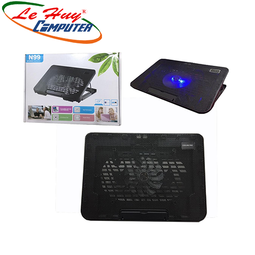 Đế tản nhiệt Laptop N99 (1 FAN)