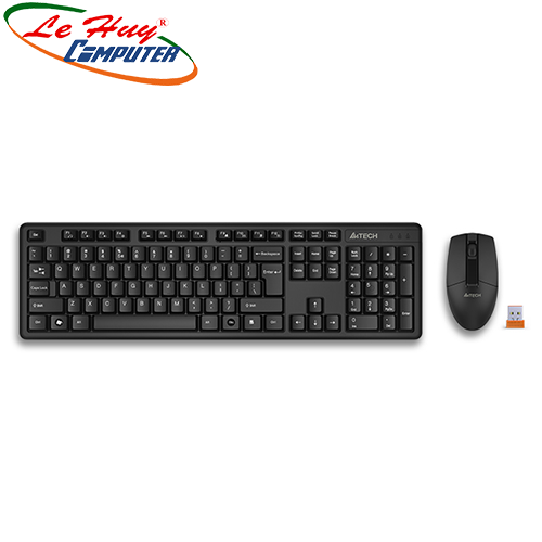 Combo Bàn phím chuột máy tính không dây A4tech 3330N