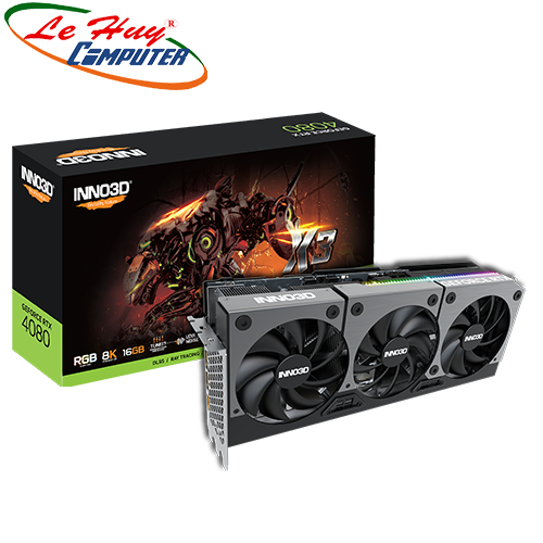 Card màn hình - VGA INNO3D GEFORCE RTX 4080 16GB X3