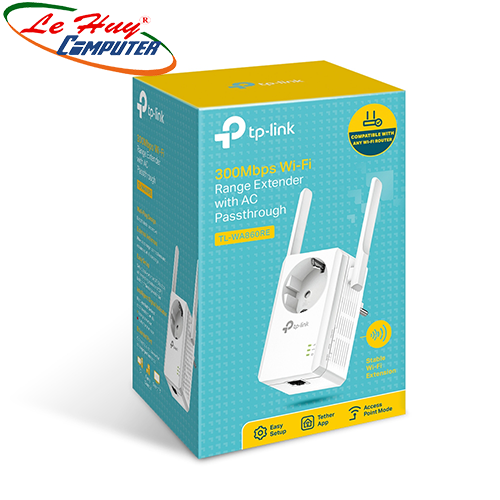 Bộ Mở Rộng Sóng TP-Link TL-WA860RE Tốc Độ 300Mbps Cho Dòng AC Đi Qua