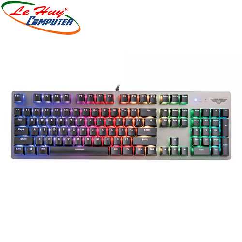 Bàn phím Cơ Newmen GE369R LED RGB (Red/Blue Switch)