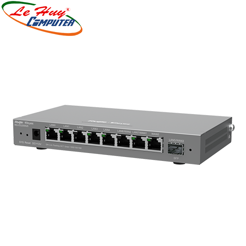 Thiết bị chuyển mạch Switch RUIJIE RG-EG209GS 9-Port Gigabit Cloud Managed SFP