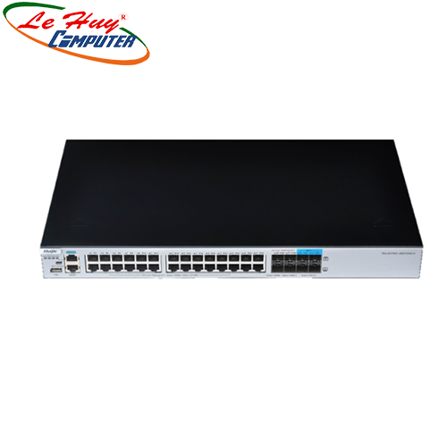 Thiết bị chuyển mạch Switch RUIJIE RG-S5750C-28GT4XS-H 28-port GE RJ45 + 4-port 10GE SFP+