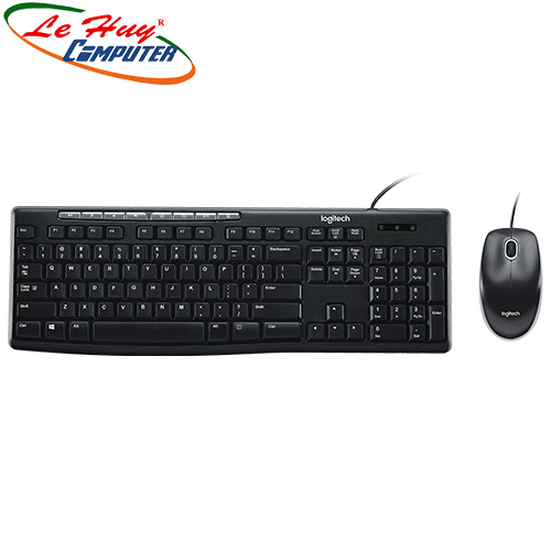 Combo Bộ Bàn Phím Chuột Logitech MK200