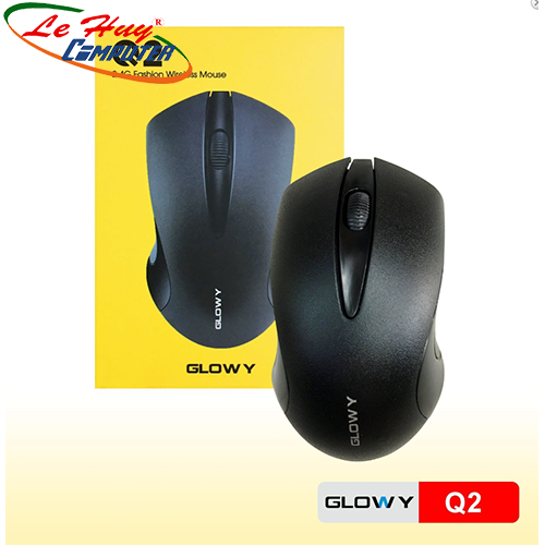 Chuột máy tính không dây GLOWY Q2