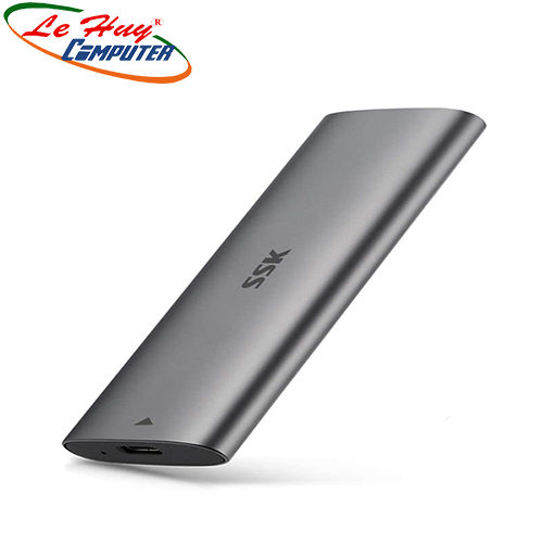 Box Chuyển SSD M.2 NVMe Sang Ổ Cứng Di Động SSK HE-C370 USB 3.1