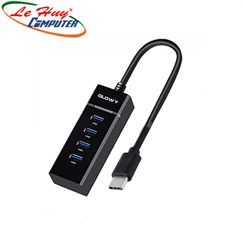 HUB USB GLOWY H5U3B 3.0