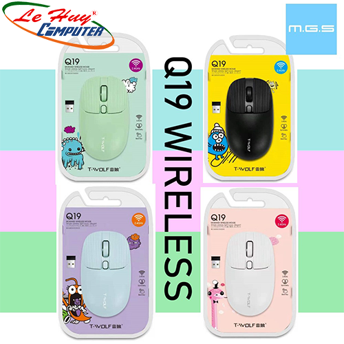 CHUỘT KHÔNG DÂY T-WOLF Q19