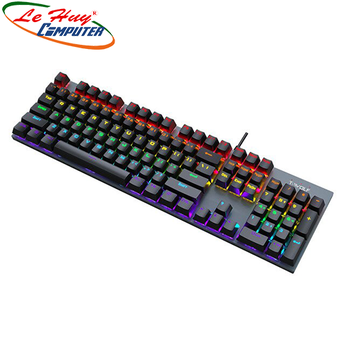 Bàn phím cơ GAMING T-Wolf T17 Blue Switch 12 chế độ Led