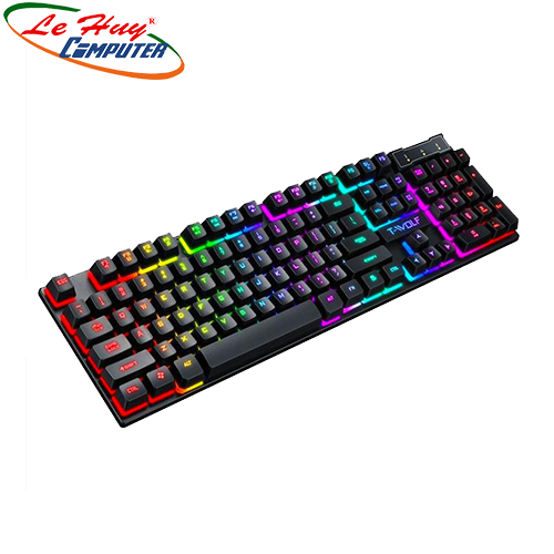 Bàn phím GAMING T-Wolf TF20 USB Led