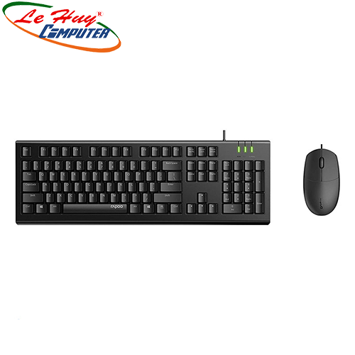 Combo Phím Chuột Có Dây Rapoo X125S