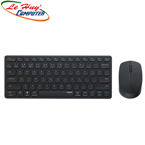 Combo Phím Chuột Không Dây Rapoo 9050M Multi-mode