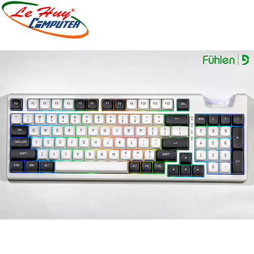 Bàn phím cơ không dây Fuhlen H95S PANDA 3 Mode Wireless (Yellow/Red/Silver/Brown Switch)